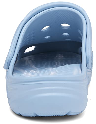 Image of ChayChax Men's and Women's Arch Support Clogs Garden Shoes Slip-on Outdoor Beach Water Sandals with Removable Cushion Footbed