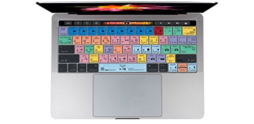 LogicKeyboard Skin Designed for Adobe Premiere Pro CC Compatible with MacBook Pro Touch Bar - Part LS-PPROCC-MBP16-US