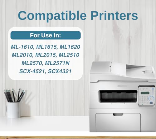 Image of ML 1610 Toner Cartridge Compatible for Printers ML-1610, ML1615, ML1620, ML2010, ML2015, ML2510, ML2570, ML2571N, SCX-4521, SCX4321 (1 pcs)
