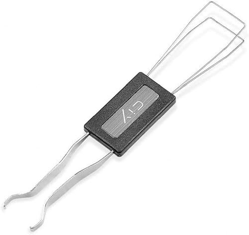 Generic 2 in 1 Keyboard Tool - Keycaps Puller & Key Switch Remover, Black