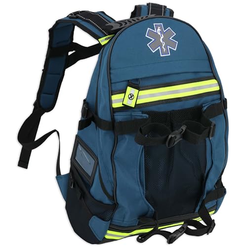 Mochila Lightning X EMS Special Events First Aid EMT First Responder Trauma Bolsa BLS - Azul-marinho