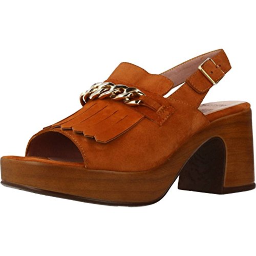 Wonders Sandalias Chanclas Mujer F6504P para Mujer Marrón 36 EU