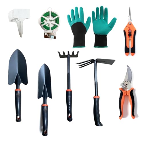 Set de Herramientas de Jardín para Mujeres, Kit Básico de 9 Piezas miniatura 1