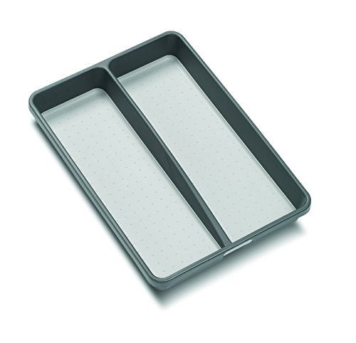 madesmart Classic Mini Utensil Tray - Granite | CLASSIC COLLECTION | 2-Compartments |