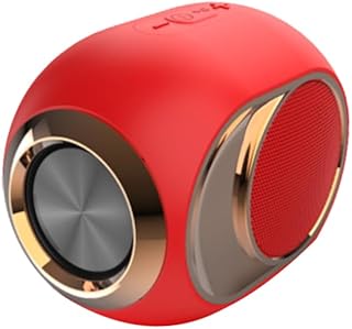 Uonlytech Alto-Falante Sem Fio Alto-Falante Externo Sem Fio Subwoofer Alto-Falante Sem Fio Suporte Tf Alto-Falante Baixo Pequeno Estéreo X6