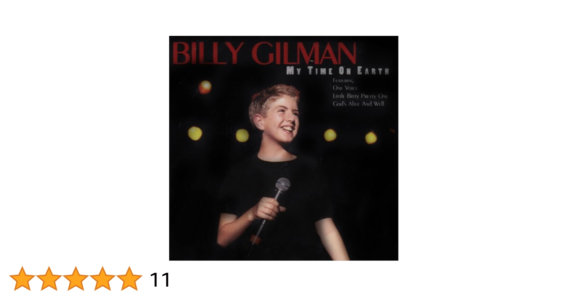 My Time on Earth: Gilman, Billy: Amazon.ca: Music