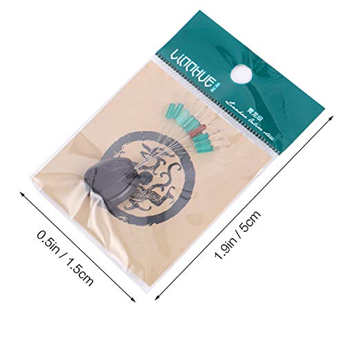 ABOOFAN 10pcs 7+ 2 feijões espaciais acessório de pesca bolas anti- emaranhadas para peixes espaciai