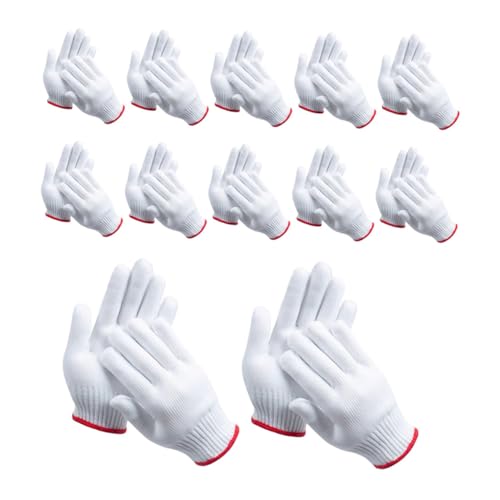 Guantes de trabajo antideslizantes de nylon para evitar resbalones y sudoración en las manos