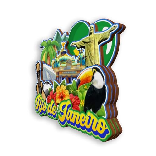 Imán decorativo de refrigerador Quwsne Redondo miniatura 3