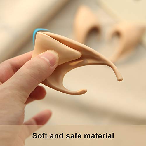 FRESHME Fairy Pixie Elf Ears - Cosplay Pointed Ears Halloween Costume Renaissance Accessories Vampire Ears Anime Dress Up3