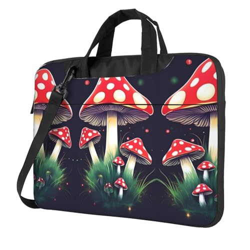 Housse pour ordinateur portable 13-15.6 pouces avec poignée et imprimé artistique fantastique