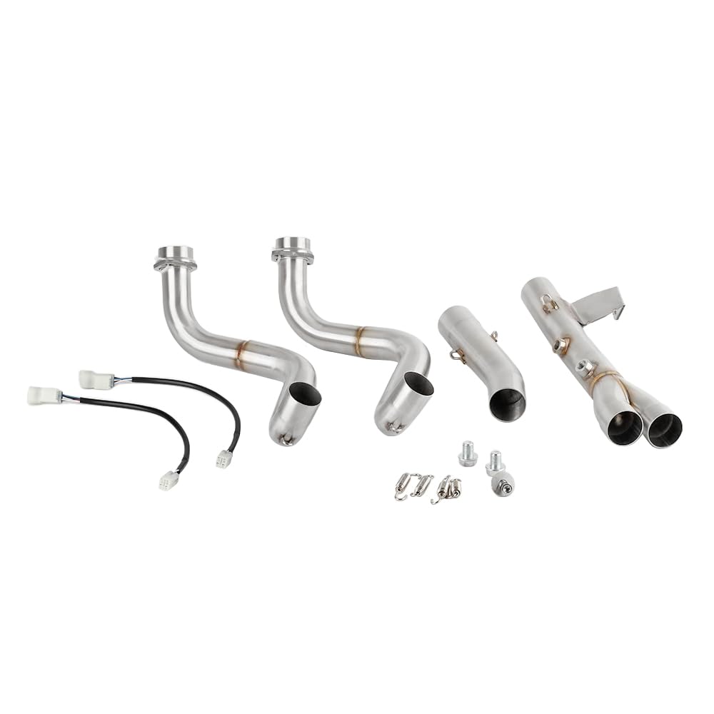 Per Yamaha Tenere 700 2021 2022 2023 2024 2025 XTZ 690 T7 Euro 5+ Per silenziatore originale Tubo di raccordo per collettore di scarico moto Slip-on