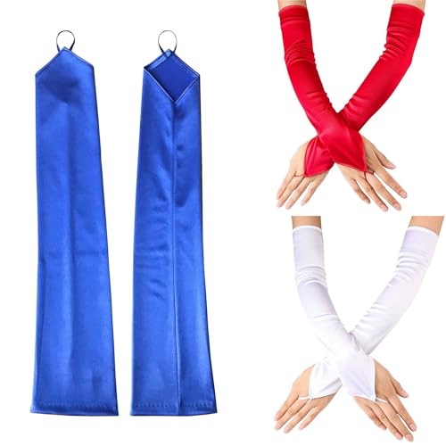 Evening Gloves for Women Long Gloves Wedding Party Arm Sleeves Halloween Costume Accessories Prom2