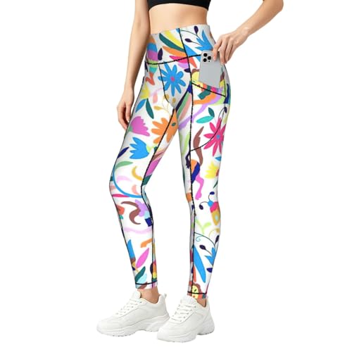 Conjunto de gimnasio y mallas otomi con bolsillos para fitness y estilo urbano diario