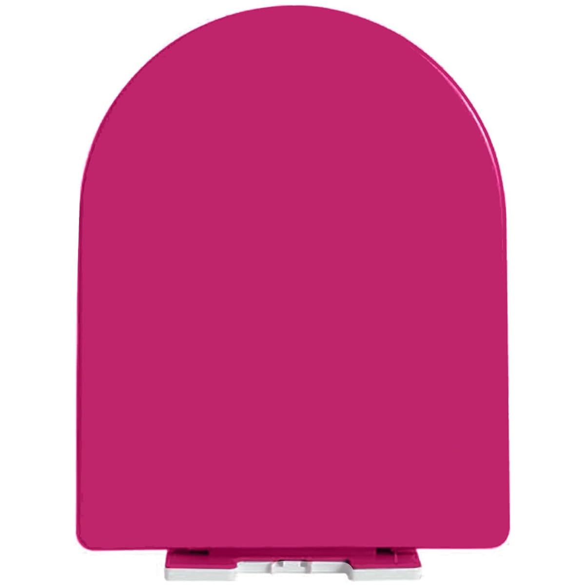 Ldhsjh Rose Extended, U Shaped Toilet Seat, Easy To Clean And Install Quiet Close Lid No Slamming Durable Pp Material, Adjustable, Lightweight, Portable, User-Friendly, Compact, Elongated