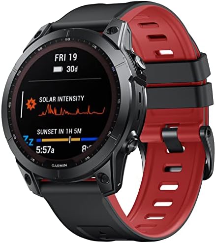 EZMVZKU Silikon Armband Für Garmin Fenix - 26mm Quickfit Ersatzband