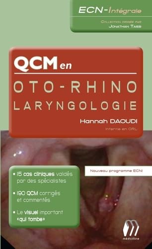 livre QCM en oto-rhino-laryngologie