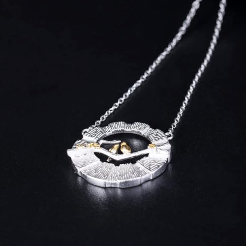 Collier branche d'oiseau 925 le cadeau idéal pour marquer un moment