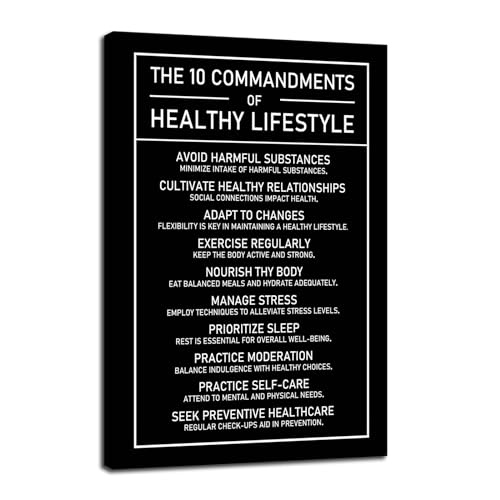 Toile encadrée Exercise Healthy Growth, le cadeau idéal pour un mode de vie sain