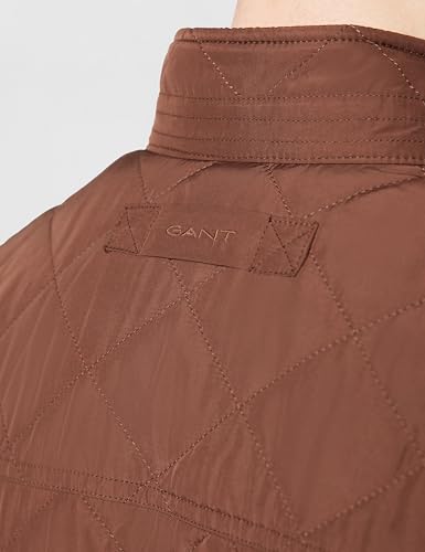GANT Herren Quilted Windcheater Vest Weste, MAHOGANY BROWN, 3XL EU – Ansicht 6