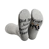 TOBGBE 2 Pairs Step Brother Inspired Gift Step Brother Socks Step Brothers Fan Gift for BFF (Become Friends Socks)