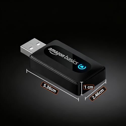 Image of Amazon Basics Car Play | Converts Wired Auto Android & CarPlay to Wireless | Bluetooth Connectivity | Only for Cars with OEM Installed Wired Android Auto /CarPlay | Black