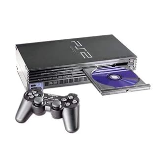Amazon Com Sony Playstation 2 Console Black Renewed Video Games