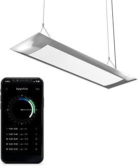 ONF FLAT ONE + ウォームホワイト ONF Flat ONE Plus LED Light For Planted Aquariums Phone App