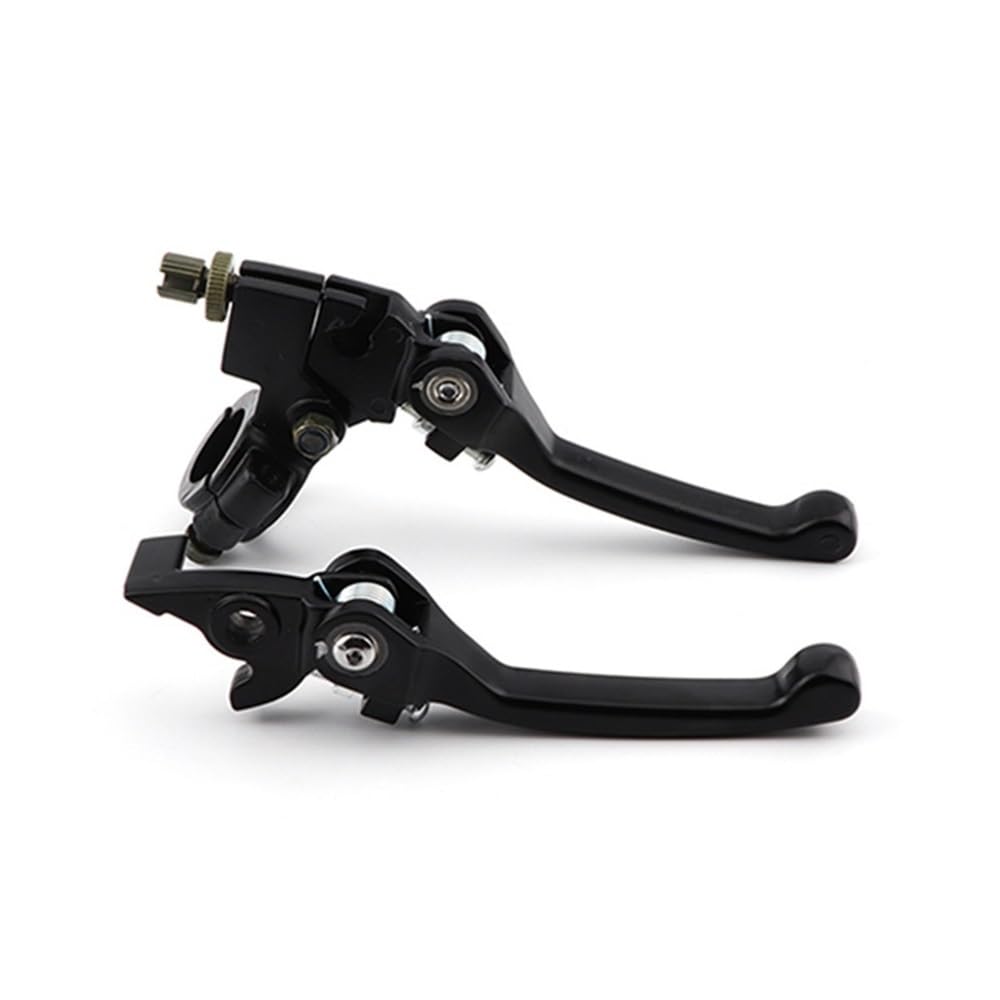Fold Clutch Brake Lever Fit For 7/8"22mm 110-140cc Dirt Bike(Black)