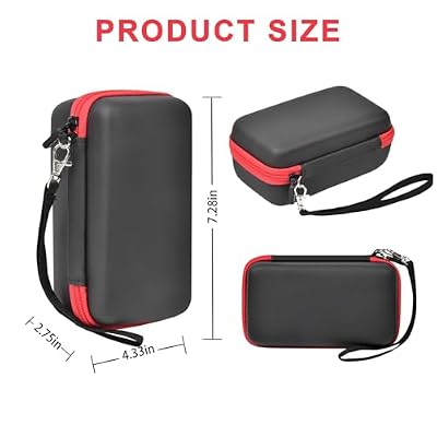 Case Compatible with DYLANTO for ESOXOFFORE for ETIKEZ for YTETCN for DUDUDRAGON Instant Print Camera, Kids Camera Storage for Accessories (Box Only) (Single Case, Black)