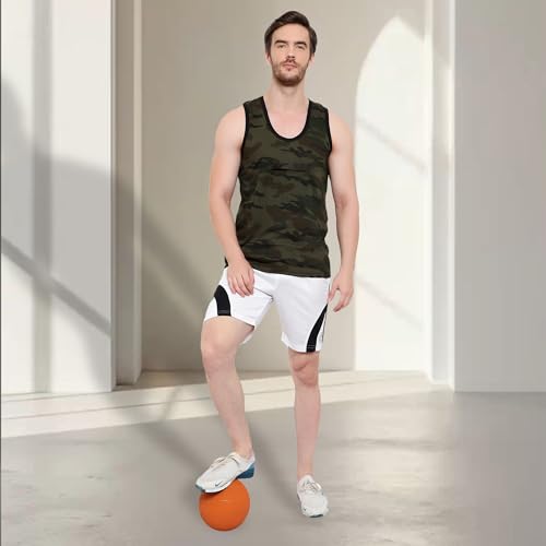 Image of DIA A DIA Men's Polycotton Running Sports Gym Shorts Pack of 3