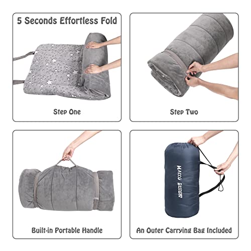 Kids Sleeping Bags, Glow-in-The-Dark Sleeping Bags and Kids nap mats, 63" x 29" Soft and Comfortable Sleeping Bags for Kids Girls Boys Daycare, naps and sleepovers. - Image 5