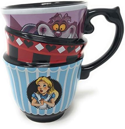 Ferro Stars Alice, Tasse pour Thé et Café en Céramique avec Lapin, Tasse Double Teacup, 1 Pièce, 12cm