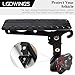 LGDWINGS Foldable Car Door Step, Installs on Door Latch, Dual,Foot Standing Pedal.The Car Door Step for Car Roof Access, Universal Fit for Car SUV Truck, 400 lbs Max Load (Black)