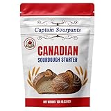 Canadian Sourdough Starter Culture – Dehydrated Sourdough Starter Kit for Delicious Homemade Sour dough Bread – All-Natural, Beginner Friendly, Fast reactivation and Expert Support. Made in Canada!
