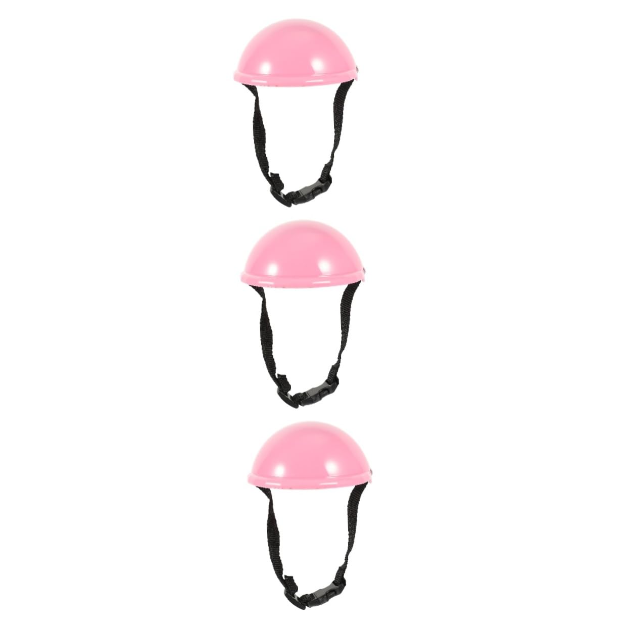 FRCOLOR 3piezas Sombrero De Seguridad para Perros y Gatos Casco Decorativo De Plástico Protección para Mascotas para Fiestas y Eventos