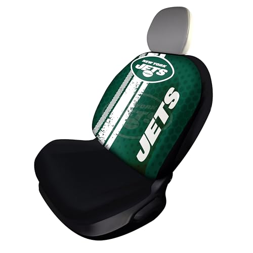 FANMATS NFL - New York Jets SEATCOVERRALLY-New York Jets Rally Seat Cover - Full Color Vivid Design - 1pc