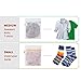 Mamlyn Mesh Laundry Bag for Delicates, Wash Bags for Underwear and Lingerie, Makeup Organizer Bag (1 Medium, 1 Small)