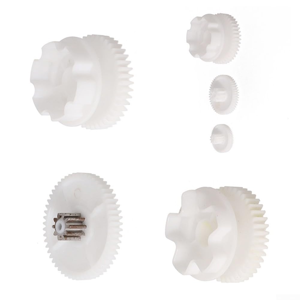 Plastic Gear Set for Kids Ride On Car, Replacement Gears for 550 and 390 Motor, s Electric Car Transmission Parts with Large Medium Small Assembly for Toy Vehicles(390 B large gear)