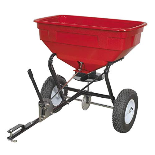 Review Of Sealey SPB57T Tow Behind Broadcast Spreader, 57kg