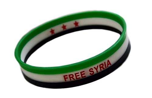 Preisvergleich Produktbild TPM SYRIEN FREE SYRIA - Armband Silikon