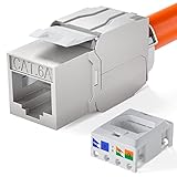 lan buchse belegung ☑️ In Verbindung mit einem modularen Patch-Panel und modularen Netzwerk-Anschlussdosen sind die Cat.6A Keystone-Module bestens für eine zeitgemäße, strukturierte Gebäude-Verkabelung geeignet