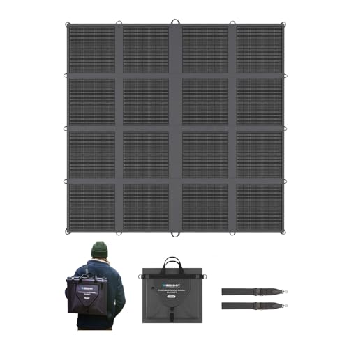 Image of Renogy 400W Portable Solar Panel Blanket, 25% High Efficiency N-Type Foldable Solar Panel Charger for Power Station,Lightweight 16-Fold Space Save, Fast Setup for Camping, RV, Pickup, Marine Off-Grid