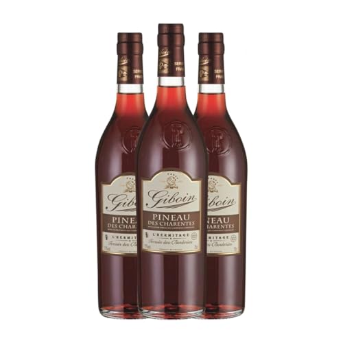 François Giboin L’Hermitage Merlot: 3 Botellas de Vino Tinto Pineau des Charentes 75 cl François Giboin L’Hermitage Merlot: 3 Botellas de Vino Tinto Pineau des Charentes 75 cl