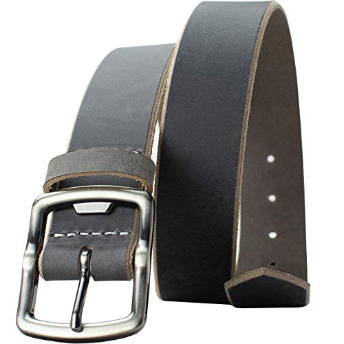 Cold Mountain Belt - Genuine Leather Belt with Certified Nickel Free Bottle Opener Buckle