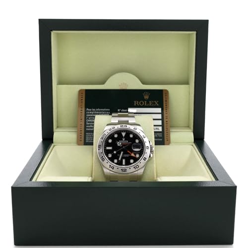 Pre-Loved Oyster Perpetual Explorer II Automatic Watch Stainless Steel 422