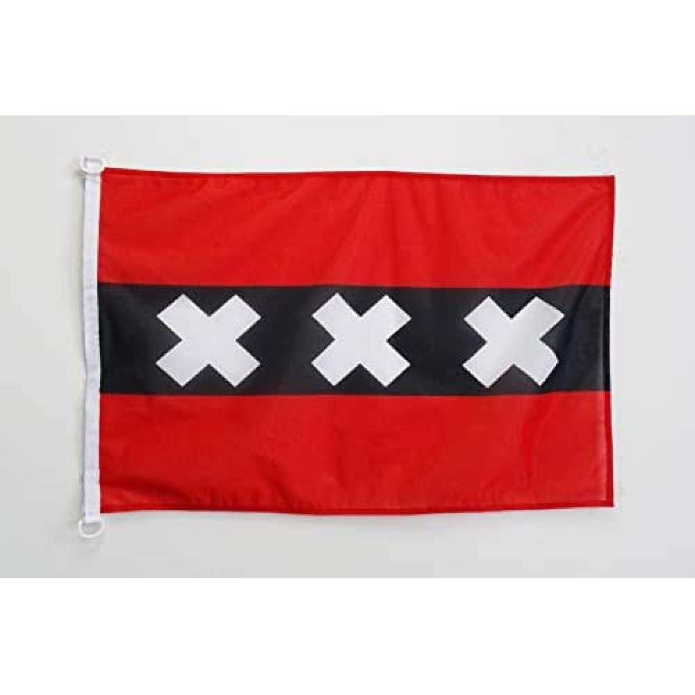 AZ FLAG Drapeau Birmanie En Maille Bloquée Avec Anneaux, 90cm