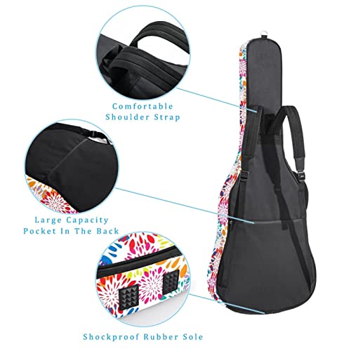 Housse de sac de guitare épaisse avec rembourrage en éponge imperméable pour guitare acoustique électrique basse… - Les Beatles, Paul McCartney, John Lennon, RIngo Starr, George Harrison Housse de sac de guitare épaisse avec rembourrage en éponge imperméable pour guitare acoustique électrique basse… – Image 4