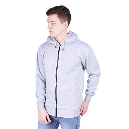 Image of Men's Cotton Hooded Neck Hoodie