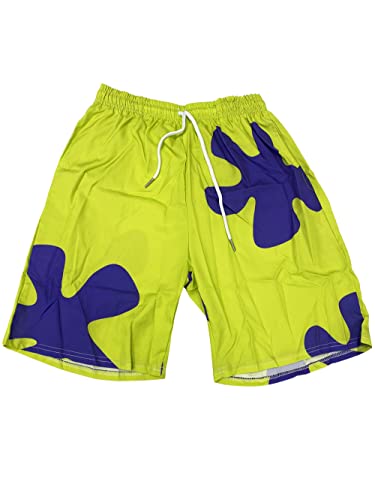 Patrick Star Board Shorts - Mens XL Yellow